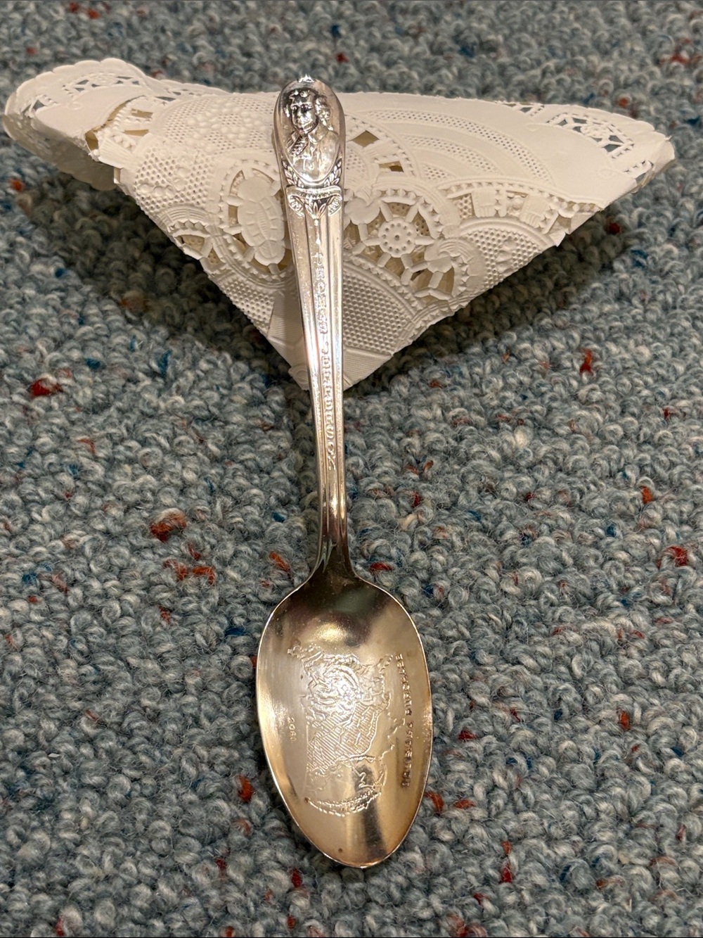 William Rogers. Presidential spoons series: Thomas Jefferson.